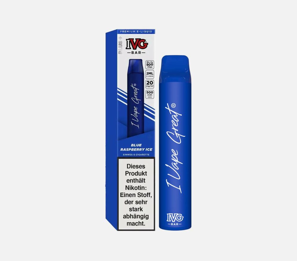 IVG Bar Plus Blue Raspberry Ice E-Shisha kaufen