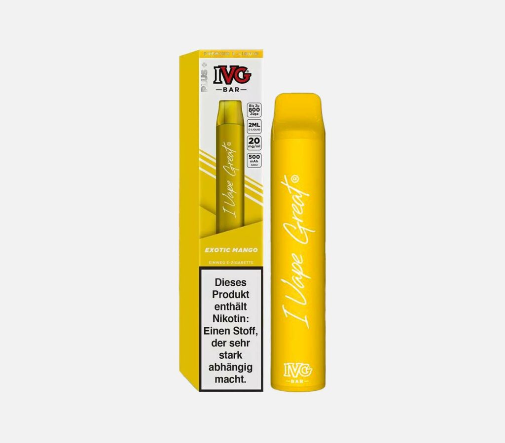 IVG Bar Plus Exotic Mango E-Shisha kaufen