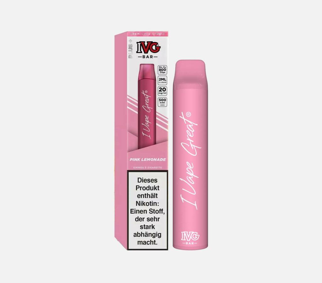 IVG Bar Plus Pink Lemonade E-Shisha kaufen