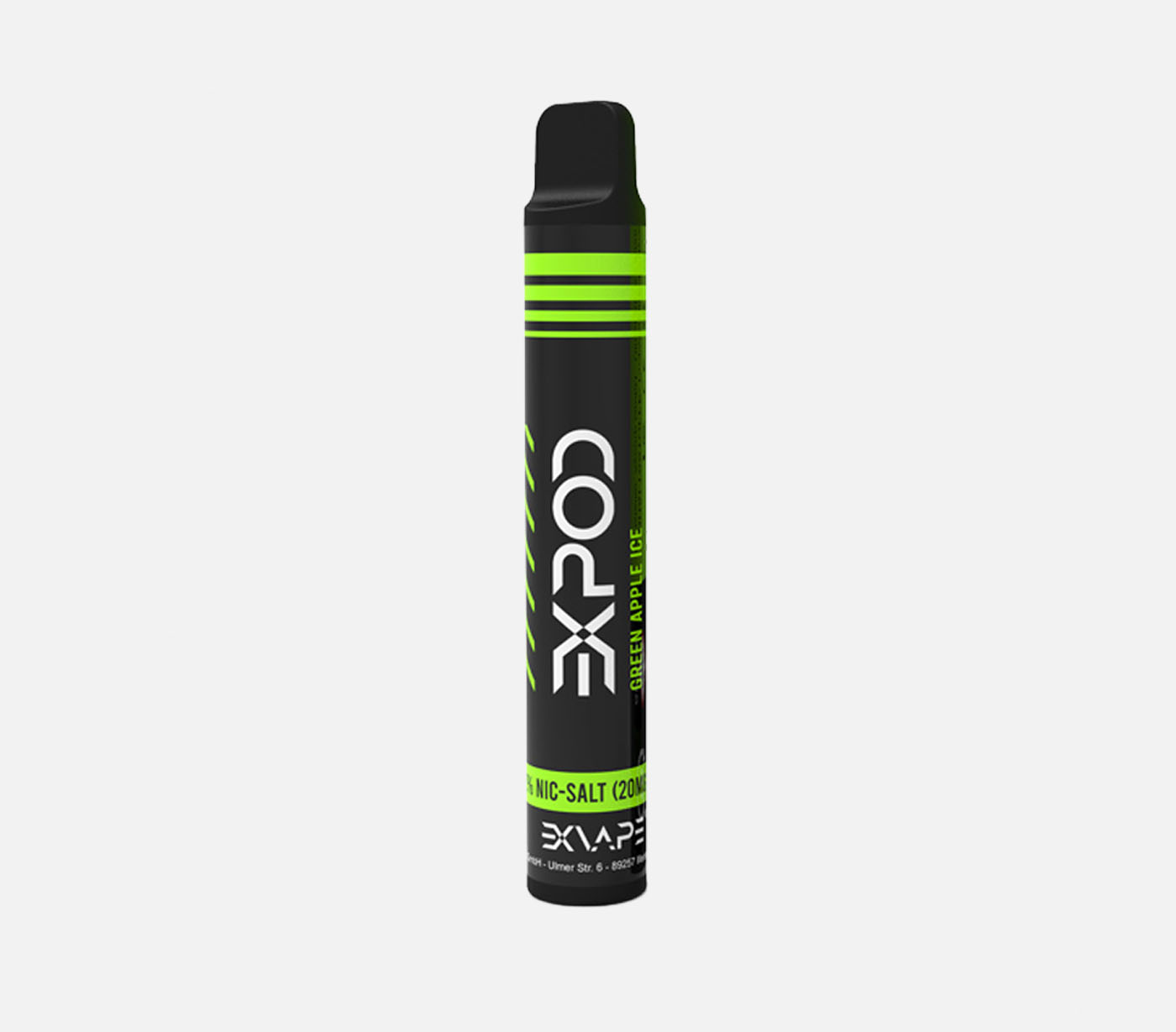 EXPOD Einweg E-Shisha green apple ice