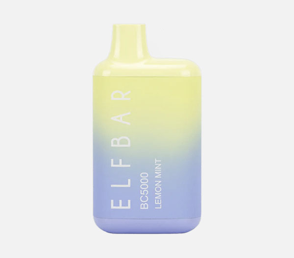 ELFBAR BC5000 Lemon Mint E-Shisha 20 mg/ml Nikotin, Einweg E-Zigarette kaufen