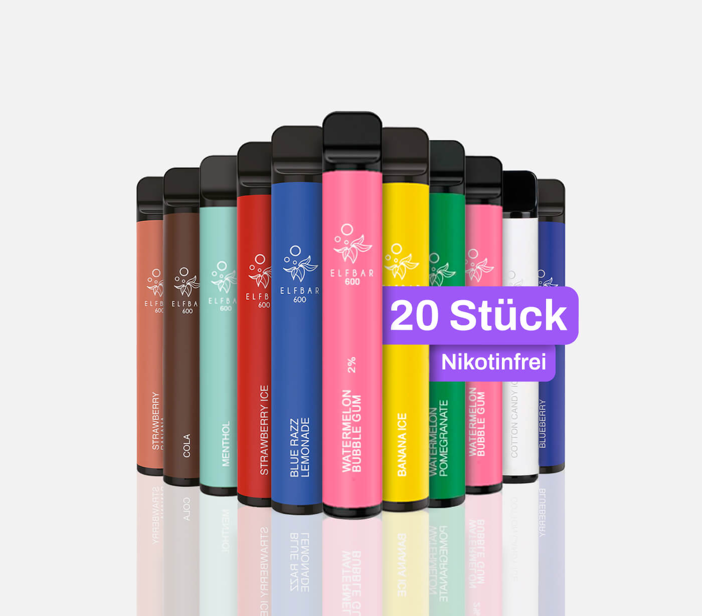 Elfbar 20 Stück Nikotinfrei kaufen
