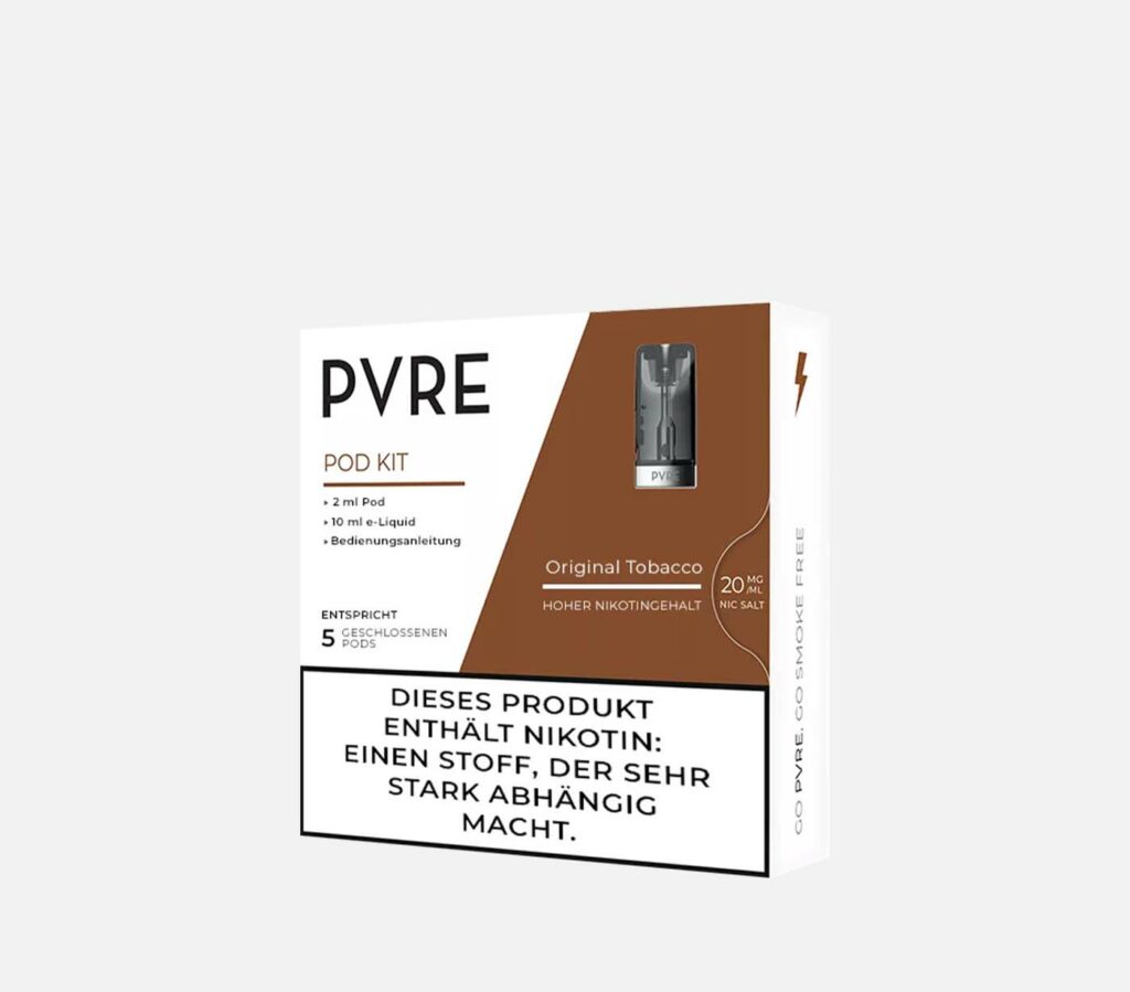 PVRE Pod ORIGINAL TOBACCO 20mg Nikotin kaufen