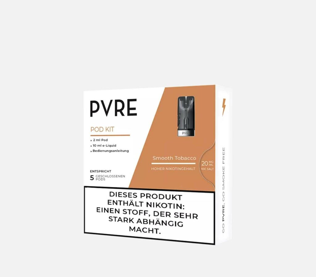 PVRE Pod SMOOTH TOBACCO 20mg/ml Nikotin kaufen