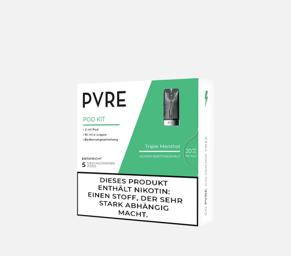PVRE Pod TRIPLE MENTHOL 20mg/ml Nikotin kaufen
