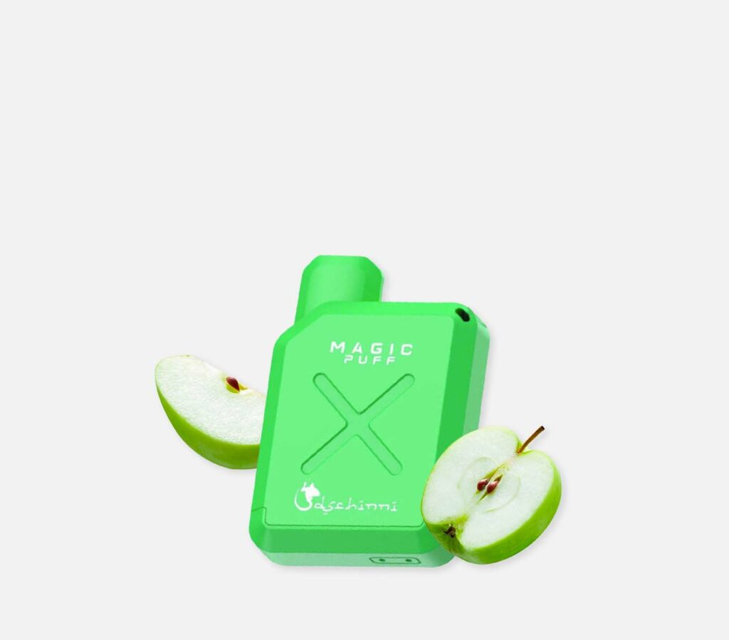 Magic Puff x Dschinni GREEN APPLE E-Shisha 20 mg/ml Nikotin 700 Züge kaufen