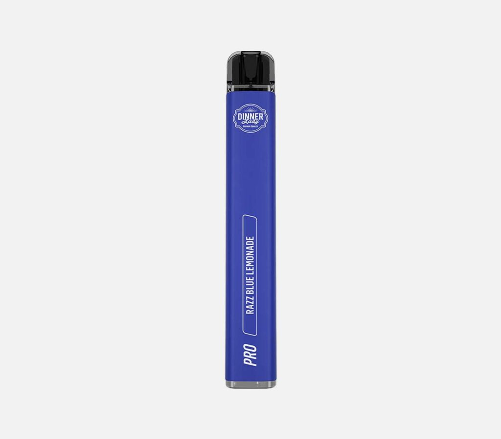Dinner Lady Vape Pen Pro Razz Blue Lemonade EInweg E-Zigarette kaufen