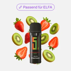 5EL POD2GO Nikotinfrei Pods - Strawberry Kiwi