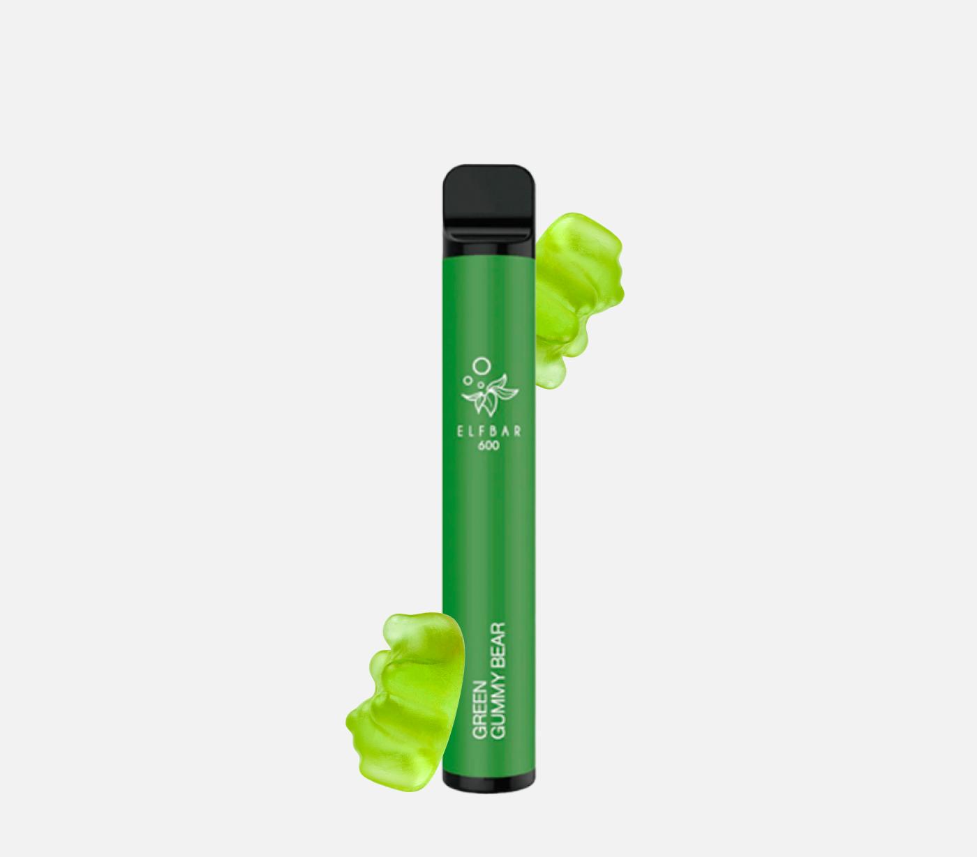 Elf Bar 600-BLUEBERRY GREEN GUMMY BEAR kaufen