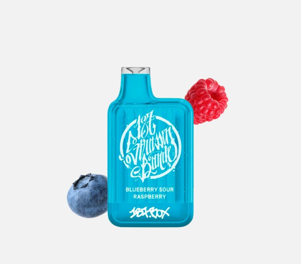 187 Vape Box Blueberry Sour Raspberry E-Shisha