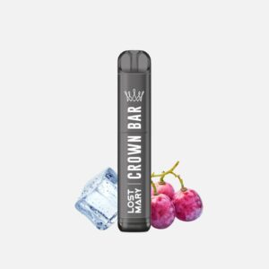 Crown Bar E-Zigarette 20 mg/ml Nikotin 600 Züge by AL Fakher x Lost Mary - Grape