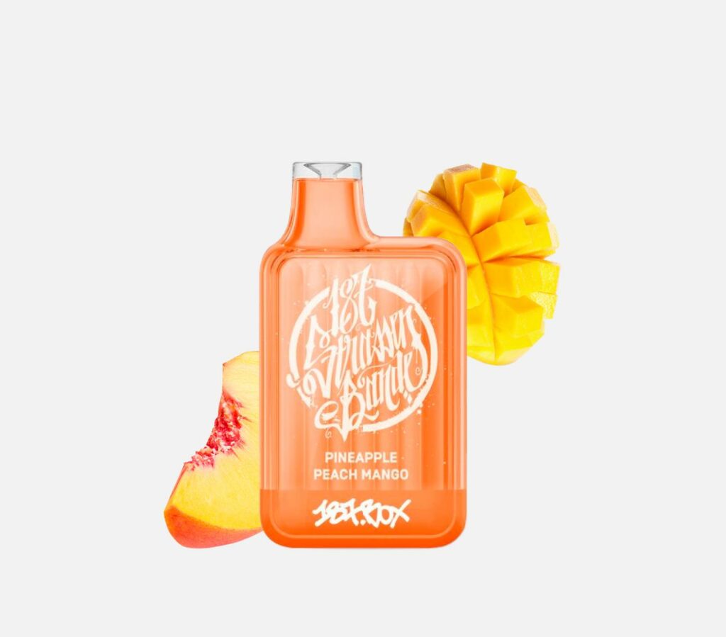 187 Vape Box Pineapple Peach Mango E-Shisha