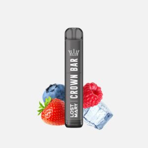 Crown Bar E-Zigarette 20 mg/ml Nikotin 600 Züge by AL Fakher x Lost Mary - Triple Berry Ice