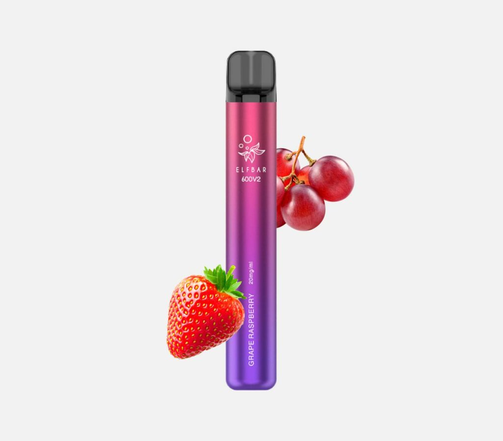 Elfbar 600 V2 Einweg Vape-grape raspberry kaufen