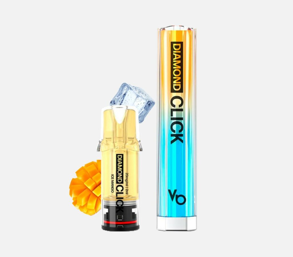 Vapes Bars Diamond Click Pod Kit-Ice Mango + Azure Sunrise kaufen