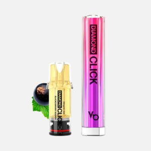 Vapes Bars Diamond Click Pod Kit - Blackcurrant Squash + Royal Saffron