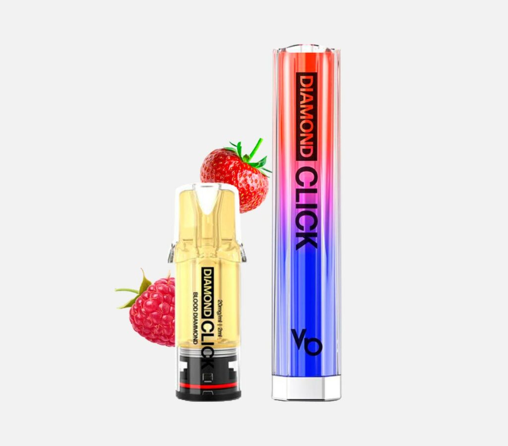 Vapes Bars Diamond Click Pod Kit- Blood Diamond + Ruby Horizon kaufen