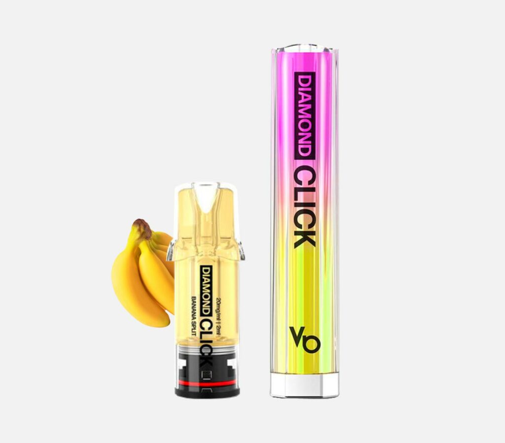 Vapes Bars Diamond Click Pod Kit-Banana Split kaufen