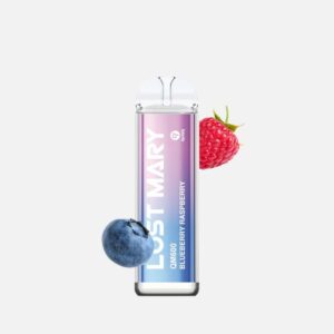 Lost Mary QM600 Einweg E-Zigarette 20 mg/ml Nikotin 600 Züge - Blueberry Raspberry