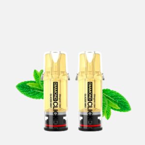 Vapes Bars Diamond Click Pods 20 mg/ml Nikotin 600 Züge - Glacier Mint