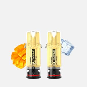 Vapes Bars Diamond Click Pods 20 mg/ml Nikotin 600 Züge - Ice Mango