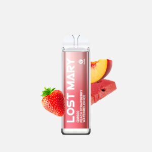 Lost Mary QM600 Einweg E-Zigarette 20 mg/ml Nikotin 600 Züge - Peach Strawberry Watermelon Ice