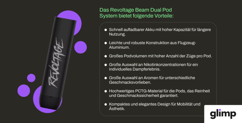 Revoltage Beam Dual Pod System