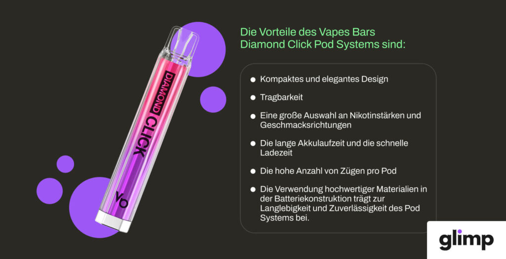 Vapes Bars Diamond Click