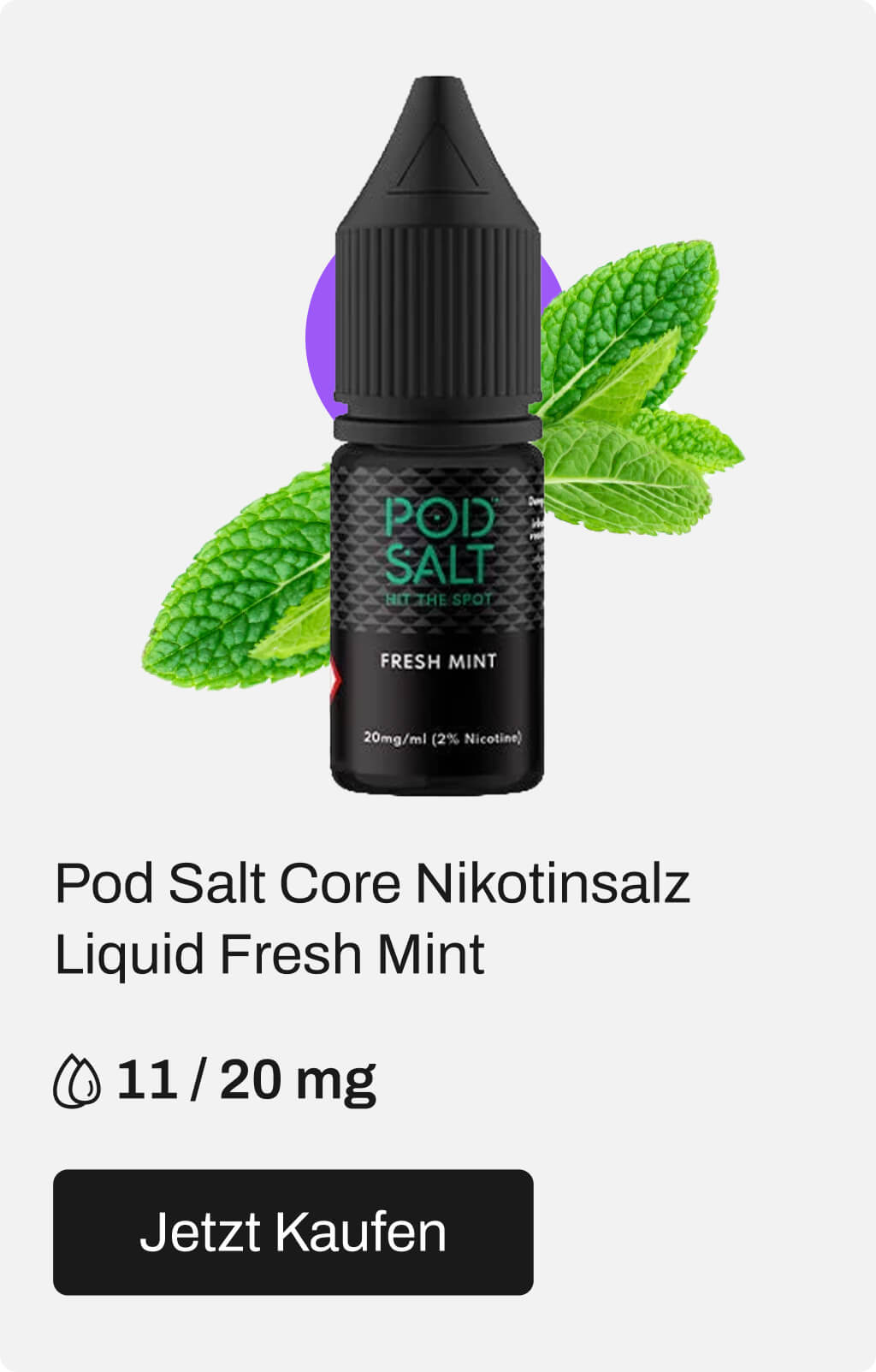 Menthol-Aroma Liquid