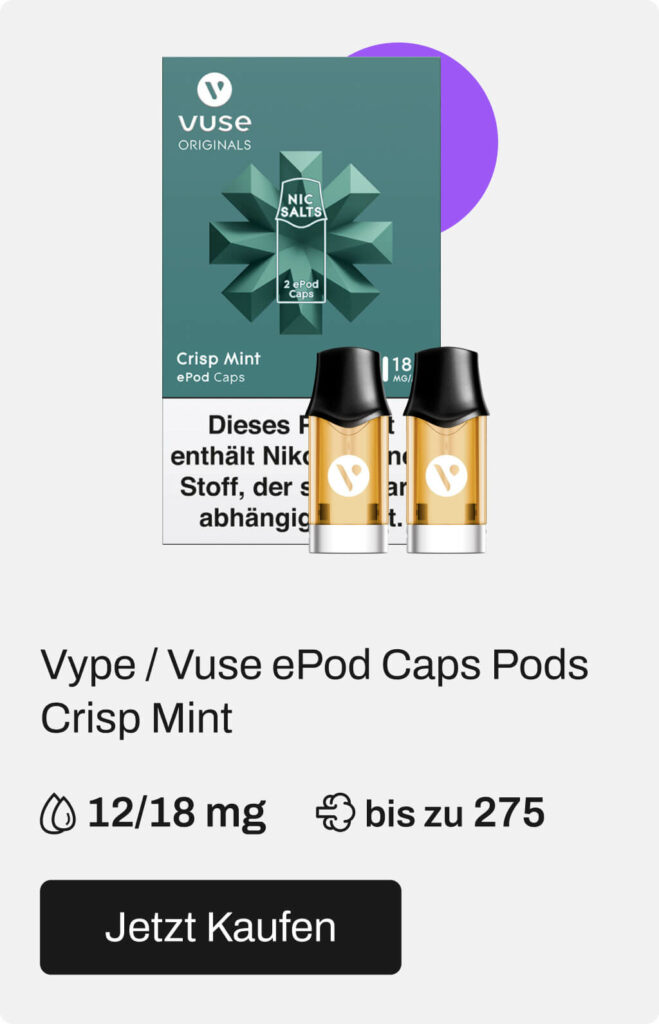 Vype / Vuse Epod Caps Pod