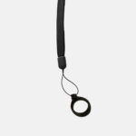 Vape-Lanyard mit Sicherheits-Silikonring-Tragegurte aus Textil-black kaufen