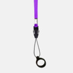 Vape-Lanyard mit Sicherheits-Silikonring-Tragegurte aus Textil-purple kaufen