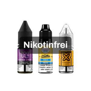 E-Liquids Nikotinfrei kaufen