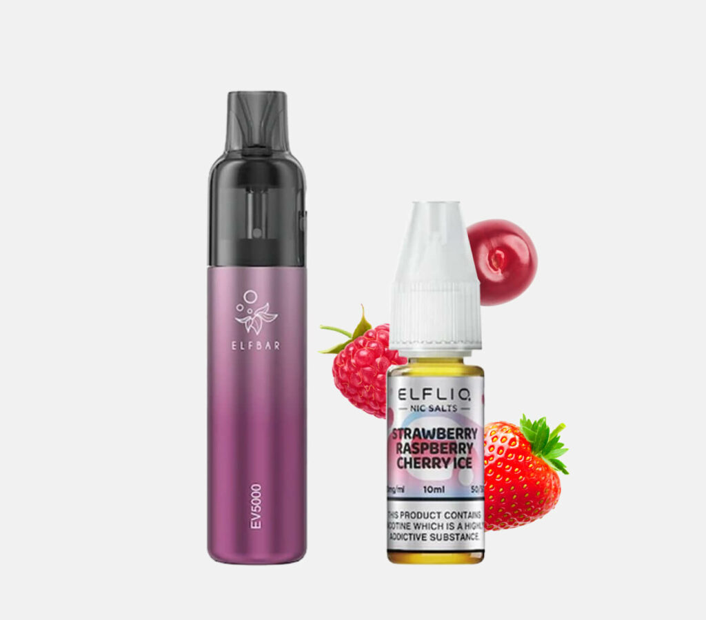 elfbar ev5000-strawberry raspberry cherry ice kaufen