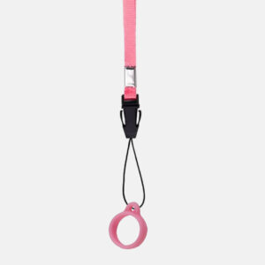 Vape-Lanyard mit Sicherheits-Silikonring - Pink