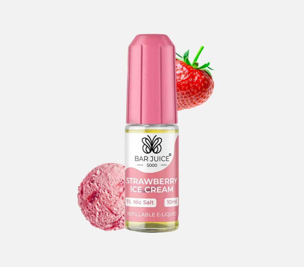 Bar Juice 5000 Nikotinsalz Liquid-Strawberry ice cream kaufen