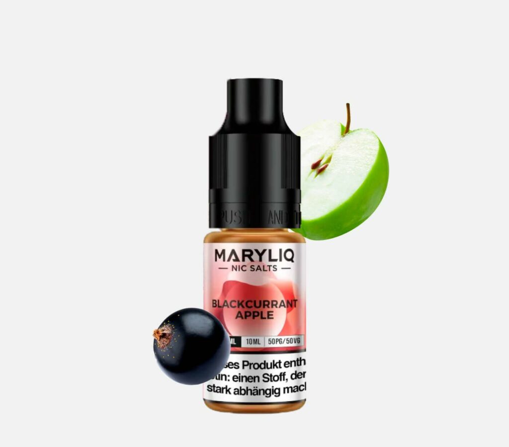 Maryliq Nikotinsalz E-Liquids by Elfbar Lost Mary-Blackcurrant Apple kaufen