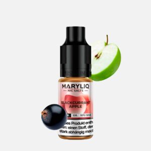 Maryliq Nikotinsalz E-Liquids by Elfbar Lost Mary Blackcurrant Apple, 1% / 10 mg