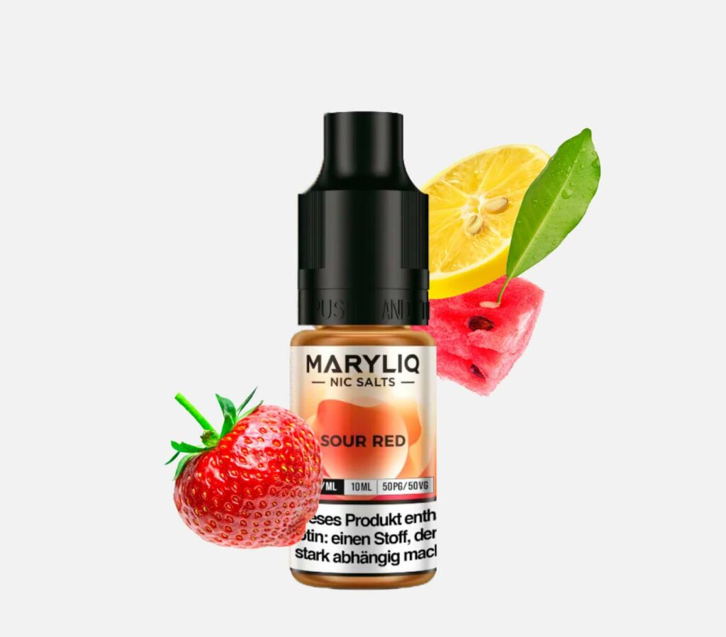 Maryliq Nikotinsalz E-Liquids by Elfbar Lost Mary-Triple Berry Ice-Sour Red kaufen