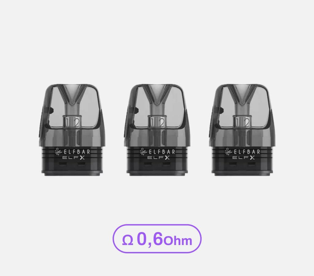 Elfbar ELFX Refillable Pods (3 Stk.) - 0,6 Ohm kaufen