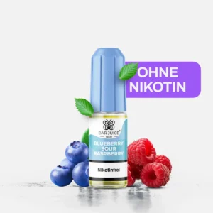 Bar Juice 5000 Nikotinsalz Liquid ohne Nikotin - Blueberry Sour Raspberry