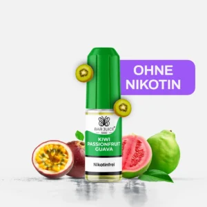 Bar Juice 5000 Nikotinsalz Liquid ohne Nikotin - Kiwi Passionfruit Guava