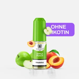 Bar Juice 5000 Nikotinsalz Liquid ohne Nikotin - Apple Peach
