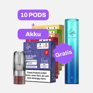 5 x Elfbar Mate Pod + Elfbar Mate Akku