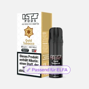 KTS eLiquid Prefilled Pods - Gold Tobacco