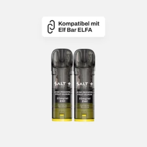 Salt Plus Lite Prefilled Pods (2 Stk.) - Kiwi Passion Fruit Guava