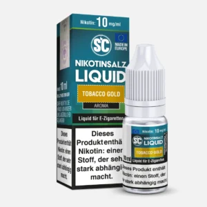 SC Liquids Tobacco Gold, 1% / 10 mg