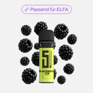 5EL POD2GO Nikotinfrei Pods - Blackberry Ice