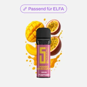 5EL POD2GO Nikotinfrei Pods - Mango Maracuja