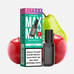ELFBAR MAX Pods 20mg Nikotin - Apple Pear